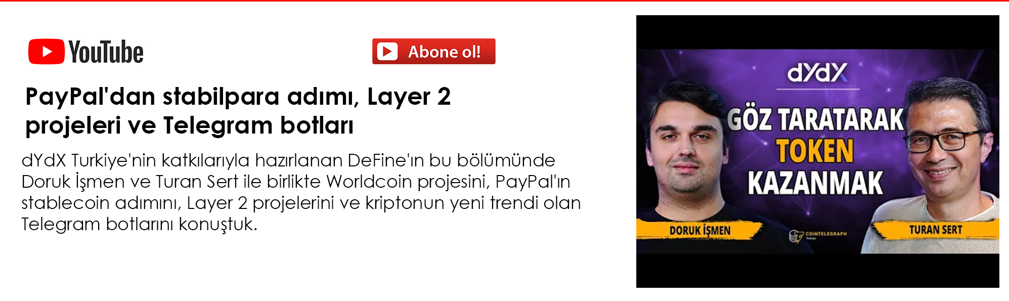 YouTube Video Kapak Tasarımı